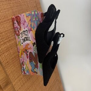 Jeffrey Campbell Black Textured Heels